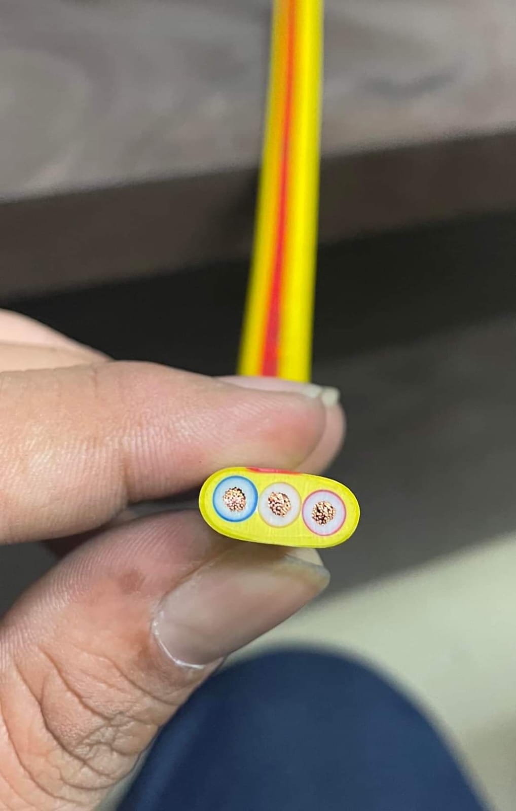 3 Core submersible copper wire  1.5 mm to 10 mm